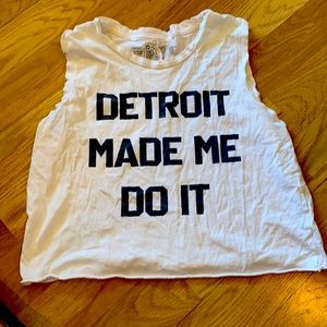 Detroit made me do it t-shirt